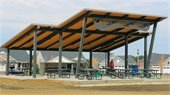 picnic shelter at Willowbrooke Commons