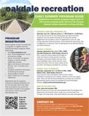 Page one of the early summer newsletter