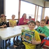 Winner shows off prize