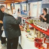 Shopping canned goods