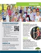 Page one of the summer newsletter