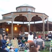 Concert at bandshell